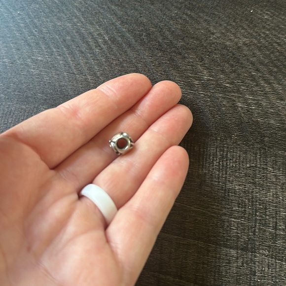 Pandora Silver Rose Bud Charm - Picture 4 of 5